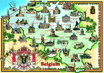 Belgie toerisme (1000 p) (Puzzelman)
