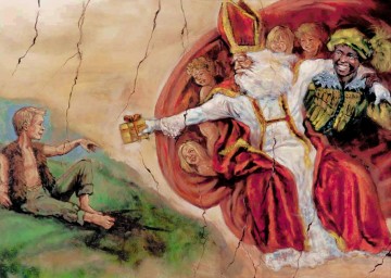 Ward Nijs - Sinterklaas met kind (99 p) (Puzzelman)