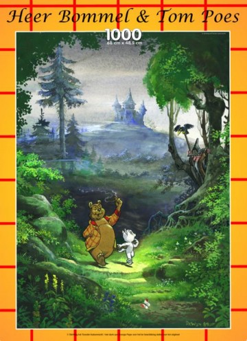 Bommel en Tom Poes - Wandeling door het bos (1000 p) (Puzzelman)