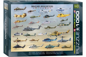 6000 0088 eurographics puzzle 1000 military helicopters 1
