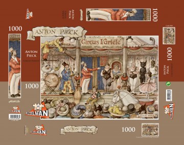 968 anton pieck circus variete box 10x