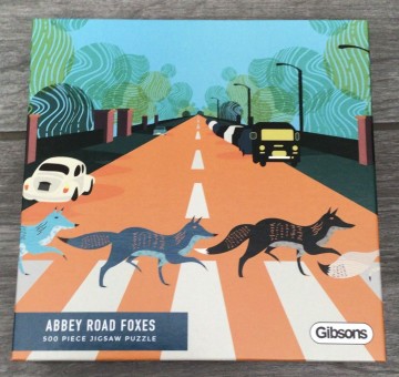 Abbey road foxes gibsons 500 piece puzzle 1125 p