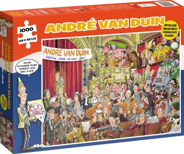 Andre van duin zestig jaar in het vak puzzel 1000 stukjes