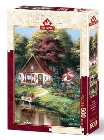 Art puzzle sunday breakfast puzzel 500 stukjes