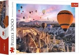 Balloons over cap
