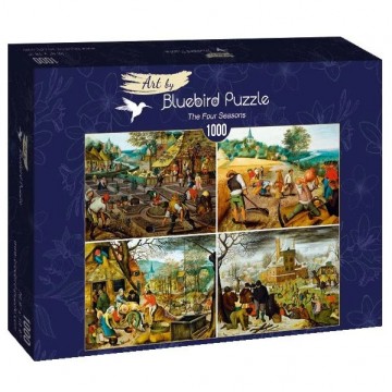 Bluebird puzzle 60020 brueghel le jeune the four seasons 1000 pieces