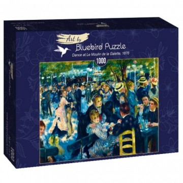 Bluebird puzzle renoir dance at le moulin de la galette 1876 jigsaw puzzle 1000 pieces83759 2700