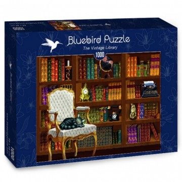 Bluebird puzzle the vintage library jigsaw puzzle 1000 pieces77350 2700
