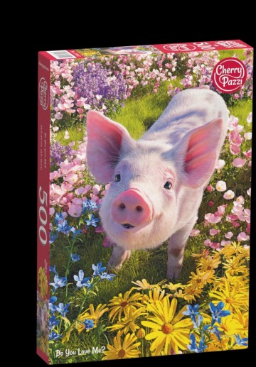Cherrypazzi do you love me puzzel 500 stukjes