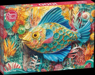 Cherrypazzi quilled fish puzzle 1000 pieces