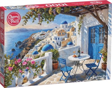 Cherrypazzi santorini blues puzzel 1000 stukjes