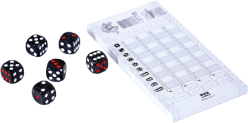 Chili dice scoreblokken 3 stuks