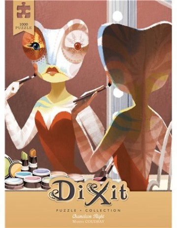 Dixit puzzel chameleon night 1000 pc