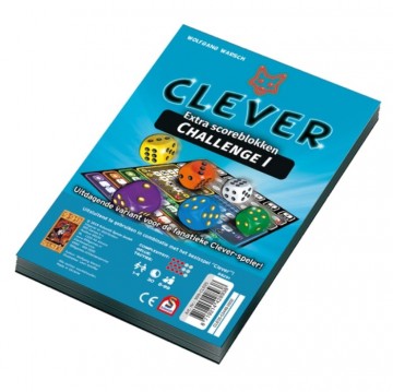 Dobbelspellen clever challenge scoreblok uitbreiding