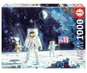 Educa eerste man op de maan puzzel 1000 stukjes