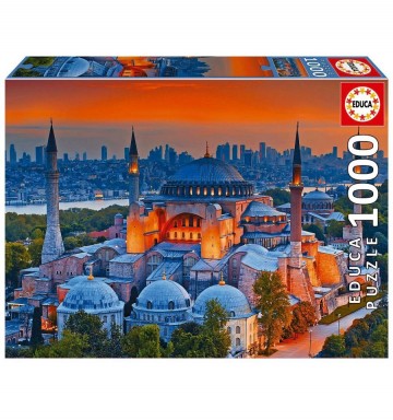 Educa puzzel blauwe moskee istanbul 1000st