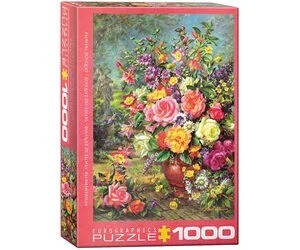 Eurographics eurographics flowers bouquet puzzle 1