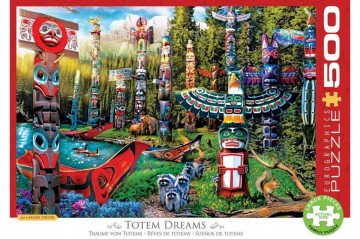Eurographics puzzle 6500 5361 500 totem dreams 1