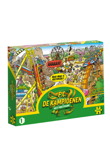 Fc de kampioenen puzzel het pretpark