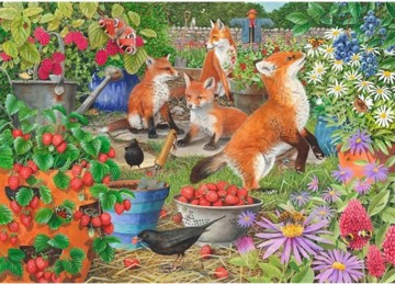 Foxy ladies hp0656 house of puzzles 1000 pieces jigsaw puzzle things2do jigsawpuzz front85892