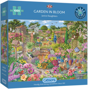 Garden in bloom puzzel 1000 stukjes