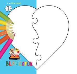 Hart 2 stukken front 10x int