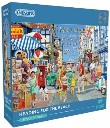 Heading for the beach puzzel 1000 stukjes