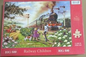 Hop puzzelwereld railway children 500xl 3