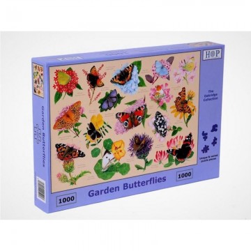 House of puzzles garden butterflies 1000pc jigsaw puzzle