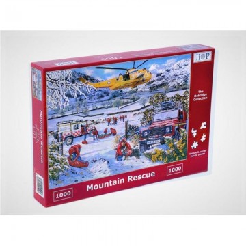 House of puzzles mountain rescue 1000pc jigsaw puzzle