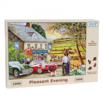 House of puzzles pleasant evening jigsaw puzzle
