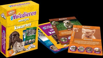 Huisdieren weetjes kwartet