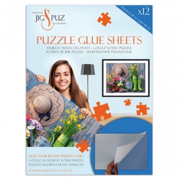 Jig and puz 80007 jig puz puzzle glue sheets for 2000 pieces79729 1700