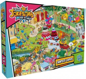 Jokesaws campsite capers puzzel 1000 stukjes