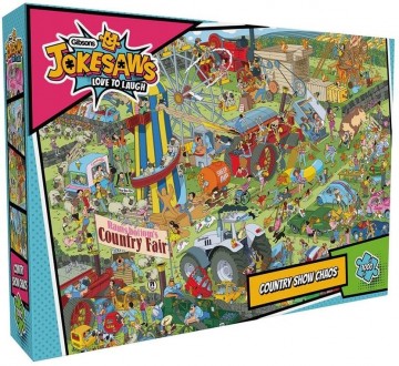 Jokesaws country show chaos puzzel 1000 stukjes