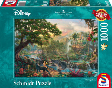 Disney Jungle Book (1000 p.) (Schmidt) (Thomas Kinkade)