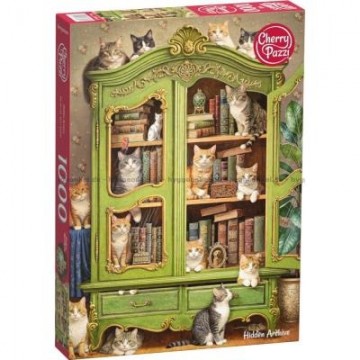Katten in kast