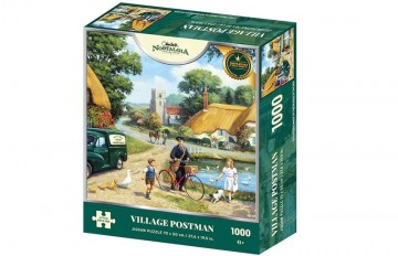 Kidicraft village postman puzzel 1000 stukjes 63834695991620