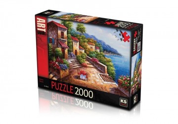 Ks games 11347 silent shore 2000 pieces puzzle
