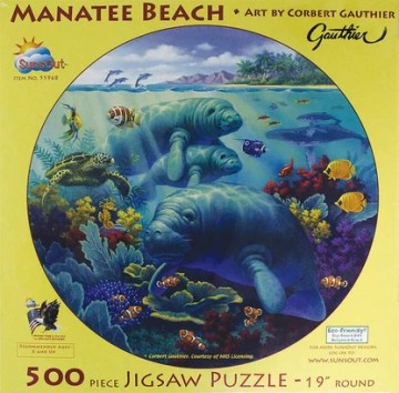 Manatee beach puzzle