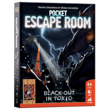 Pocket escape room   black out in tokiol