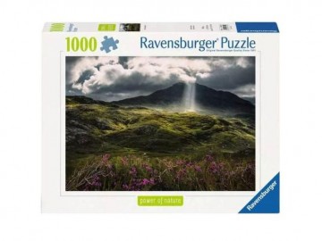 Power of nature jigsaw puzzle mysterious mountains 1000 pieces ravensburger