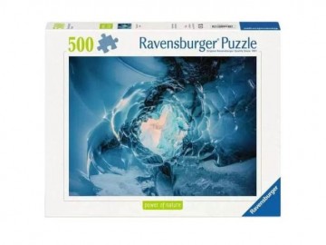 Power of nature puzzle the eye of the glacier 500 pieces ravensburger