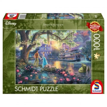 Puzzel thomas kinkade disney dreams de prinses en de kikker