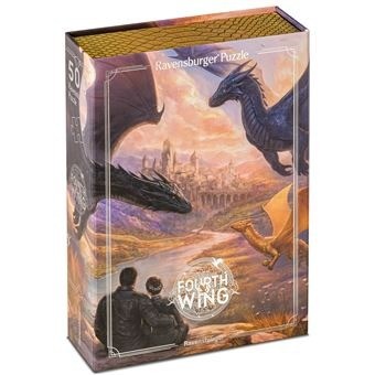 Puzzle 500 pieces ravensburger romance fourth wing rebecca yarros