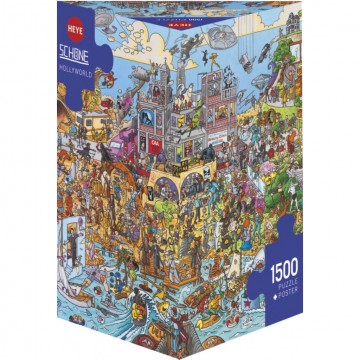 Puzzle triangular schone hollyworld 1500 pieces