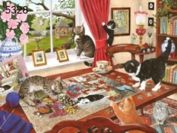 Puzzling paws
