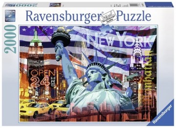 Ravensburger 16687 new york collage 2000 pieces puzzle