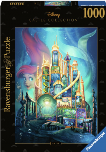 Ravensburger ariel disney kasteel 6 puzzel van 100