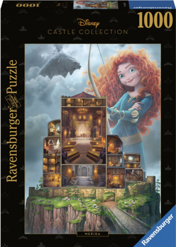 Ravensburger merida disney kasteel 4 puzzel van 10
